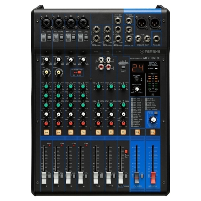 Yamaha MG10XUF 10 Kanal Analog Deck Mikser - 1