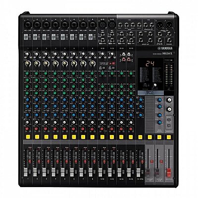 Yamaha MG16X CV 16 Kanal Analog Deck Mikser - 1