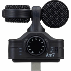 Zoom AM7 Stereo Kayıt Mikrofonu - USB-C (Android Uyumlu) - Zoom