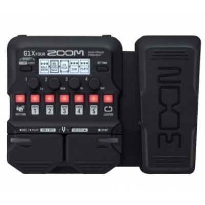 Zoom G1x FOUR Expression Pedallı Efekt Prosesörü - 1