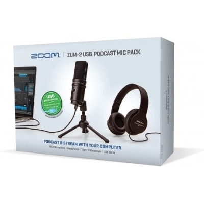 Zoom ZUM2 USB Podcast Seti - 1